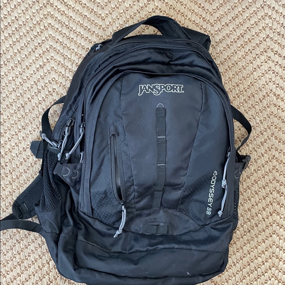 Jansport - Odyssey 3S Laptop Back Pack - Black